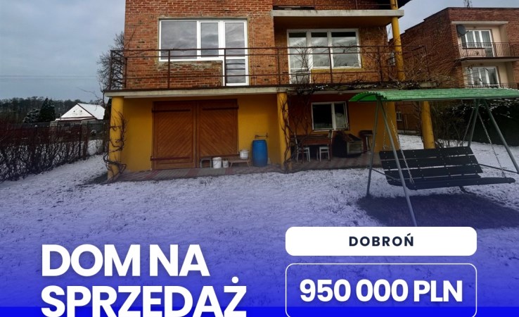 dom na sprzedaż - Dobroń, Chechło Pierwsze
