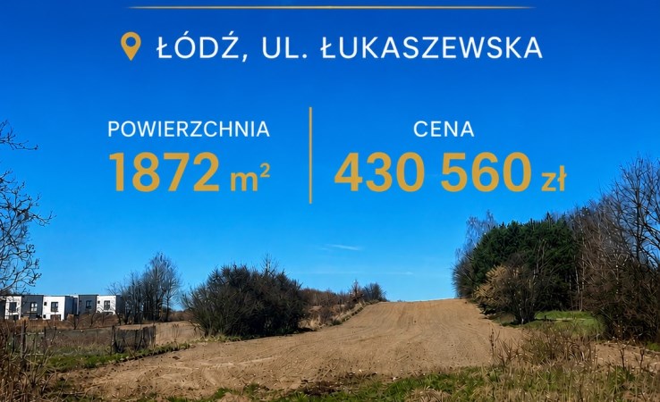 działka na sprzedaż - Łódź