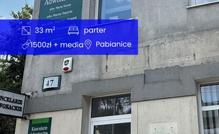 lokal na wynajem - Pabianice