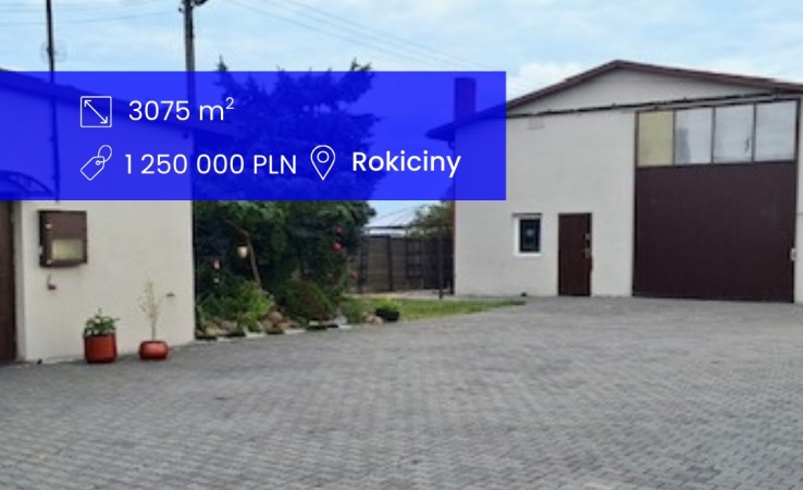 hala na sprzedaż - Rokiciny