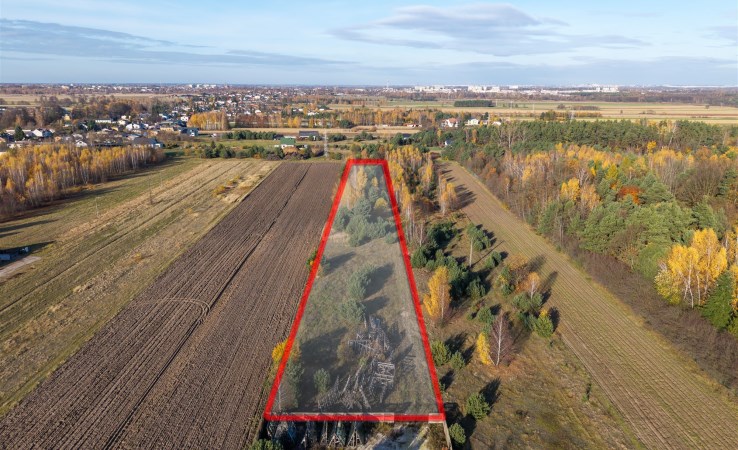 działka na sprzedaż - Pabianice (gw), Jadwinin