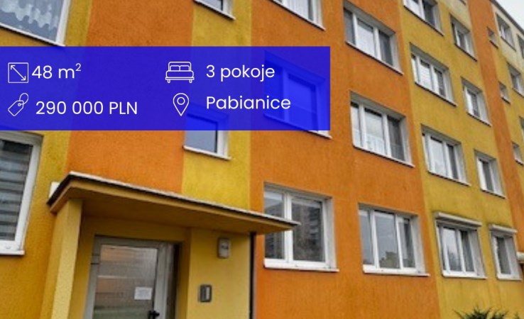 mieszkanie na sprzedaż - Pabianice