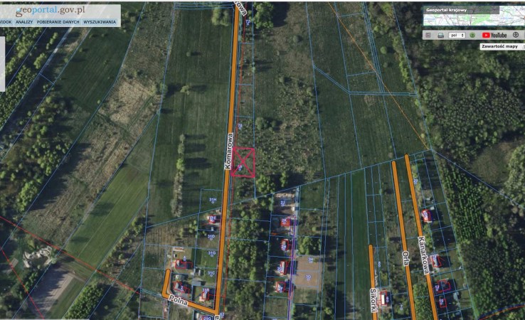 działka na sprzedaż - Pabianice (gw), Rydzyny