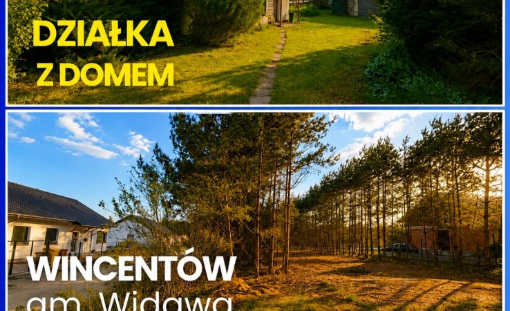 działka na sprzedaż - Widawa, Wincentów