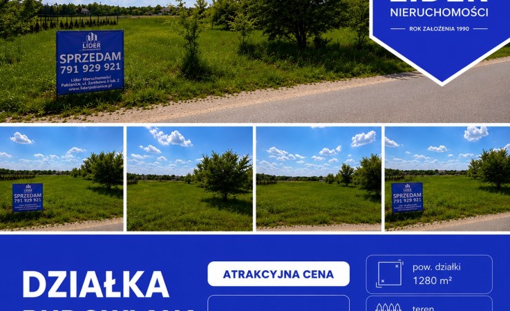 działka na sprzedaż - Dobroń, Chechło Pierwsze