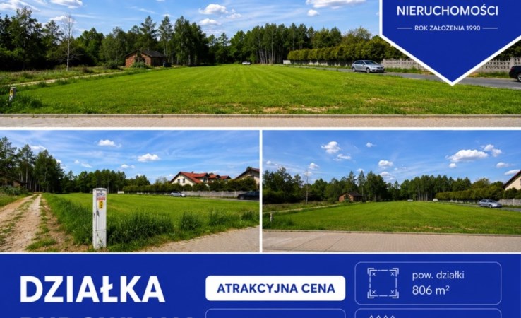 działka na sprzedaż - Pabianice (gw), Hermanów