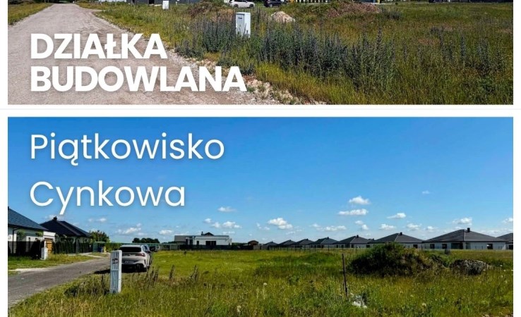 działka na sprzedaż - Pabianice (gw), Piątkowisko
