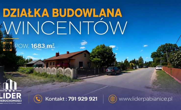 działka na sprzedaż - Dobroń, Wincentów