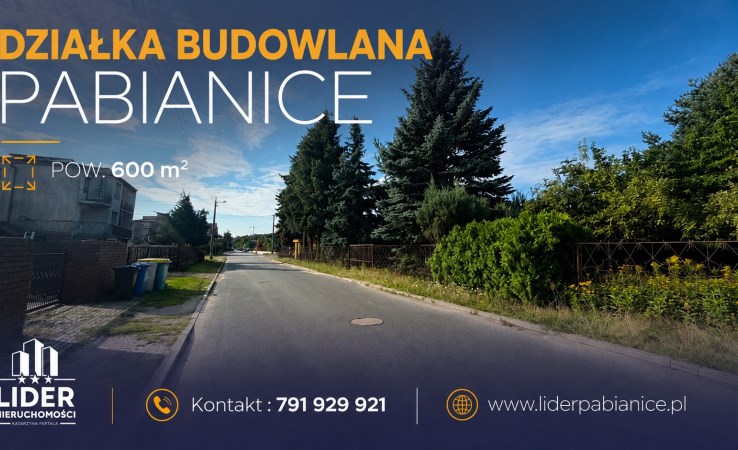 działka na sprzedaż - Pabianice