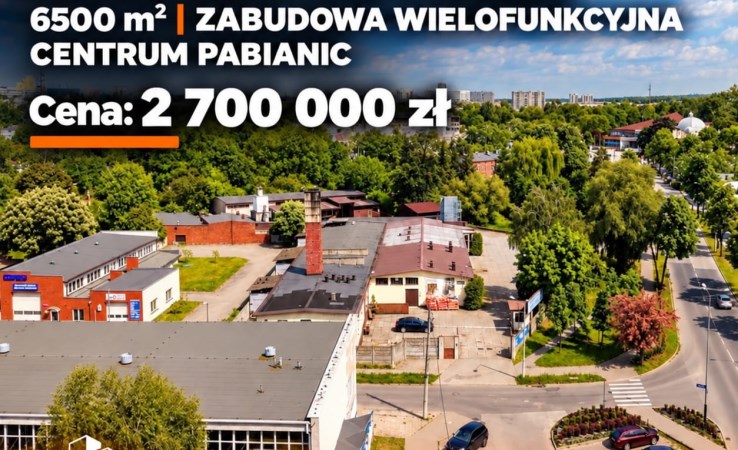 działka na sprzedaż - Pabianice
